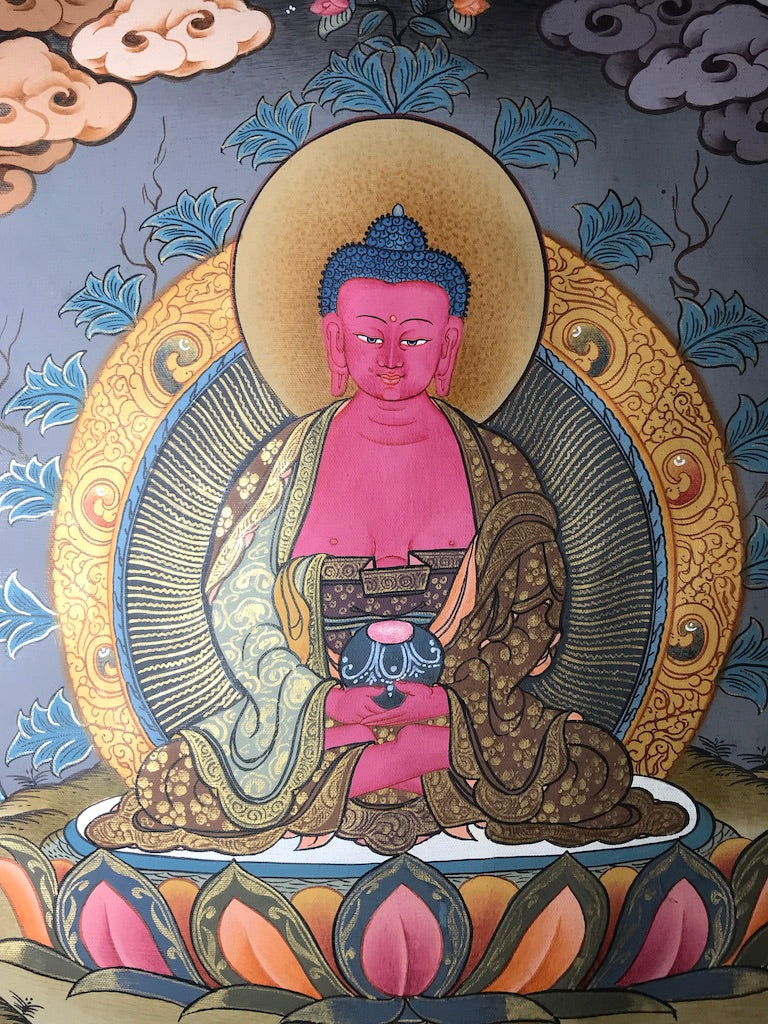 amitabha buddha thangka