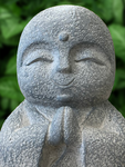 Standing Namaste Jizo Monk 10"