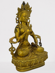 Brass Vajrasattva Statue 8.5"