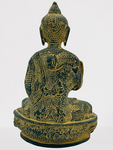 Brass Vitarka Buddha Statue 8"