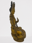 Brass Manjushri Statue 8"