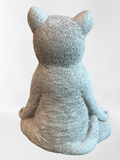 Meditating Yogi Cat Statue 8.5"