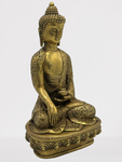 Brass Shakyamuni Earth Witness Buddha 8"