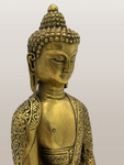 Brass Shakyamuni Earth Witness Buddha 8"