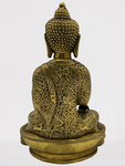 Brass Shakyamuni Earth Witness Buddha 8"