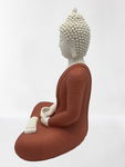 Porcelain Meditating Buddha Statue 12"