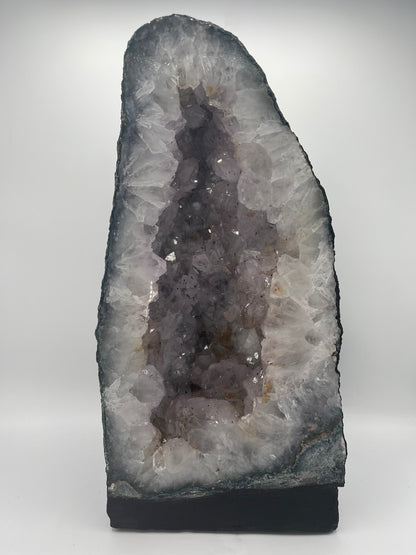 Amethyst Crystal Geode Cathedral 16.5"