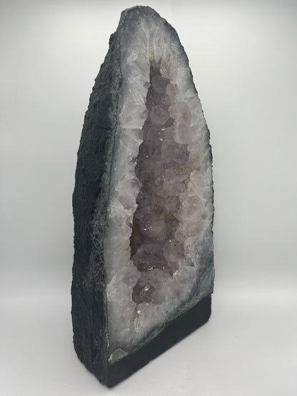 Amethyst Crystal Geode Cathedral 16.5"