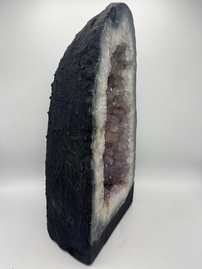 Amethyst Crystal Geode Cathedral 17"