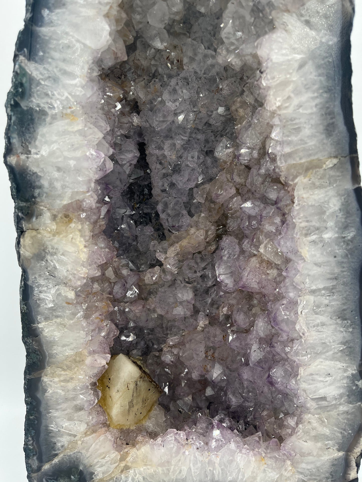 Amethyst Crystal Geode Cathedral 17"