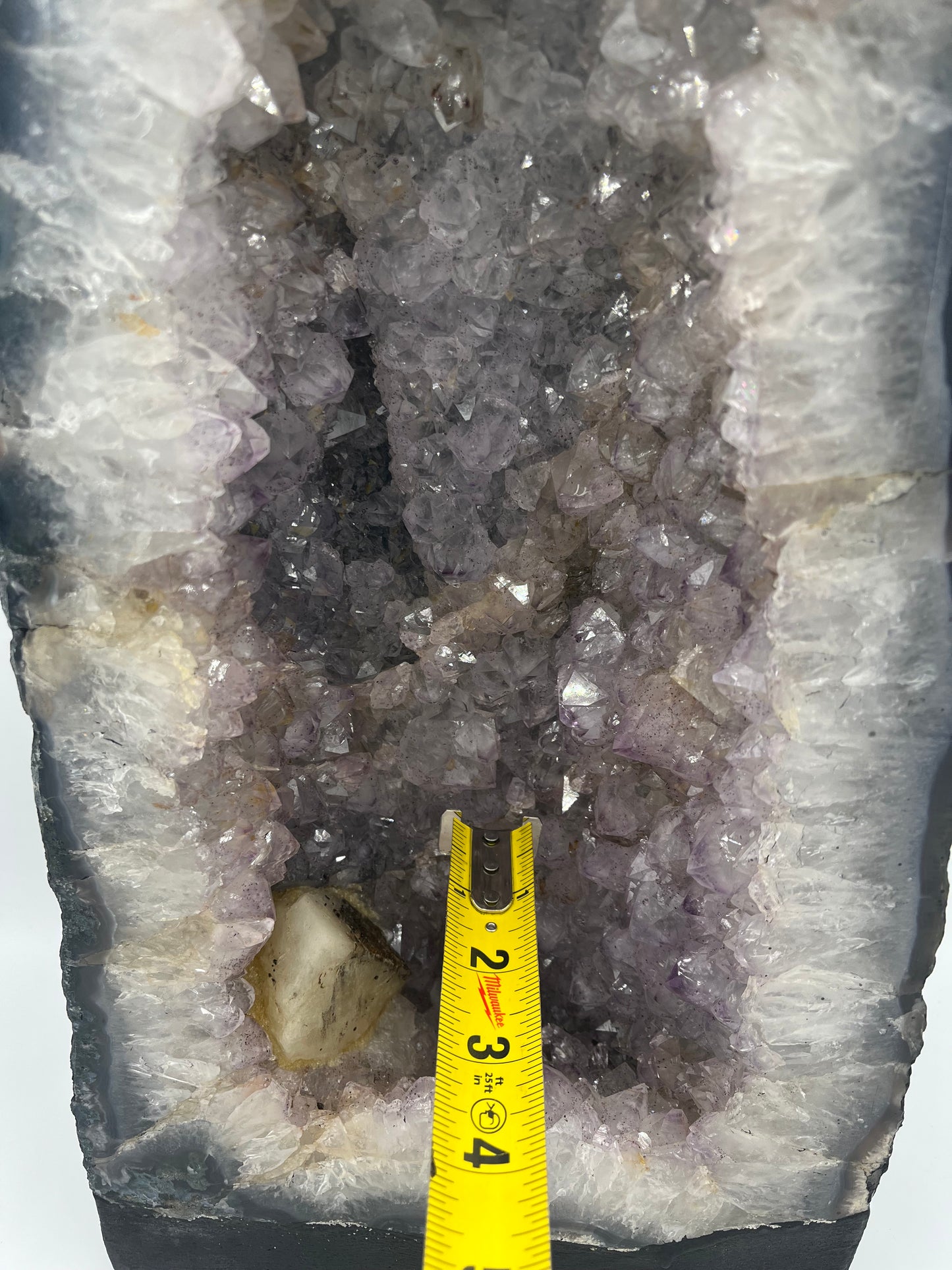 Amethyst Crystal Geode Cathedral 17"