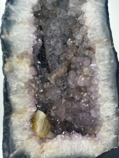 Amethyst Crystal Geode Cathedral 17"