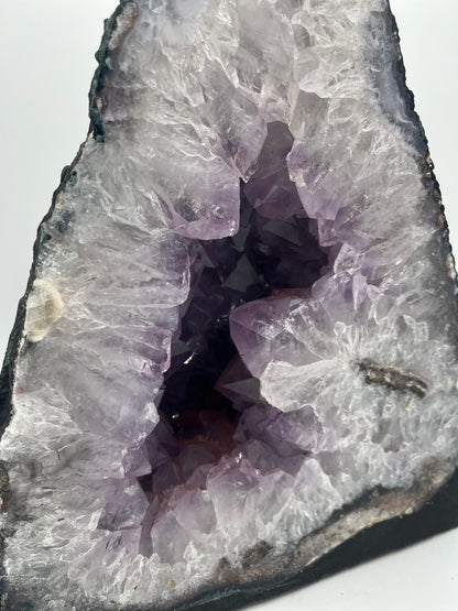 Amethyst Crystal Geode Cathedral 13"