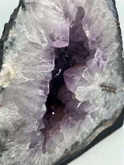 Amethyst Crystal Geode Cathedral 13"