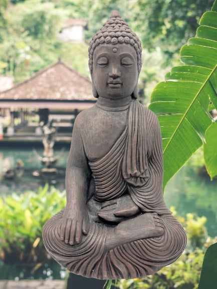 Earth Witness Garden Buddha 15"