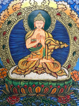 Vairochana Buddha Embossed Painting - Routes Gallery