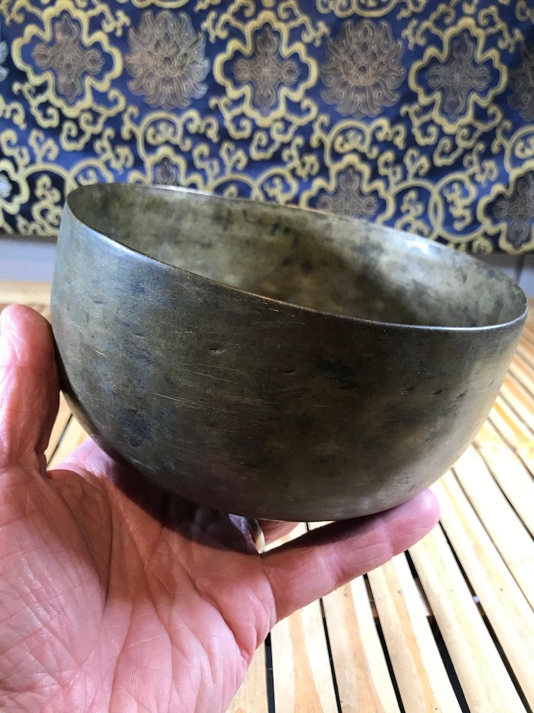 Vintage Handmade Singing Bowl 6.5" - Routes Gallery