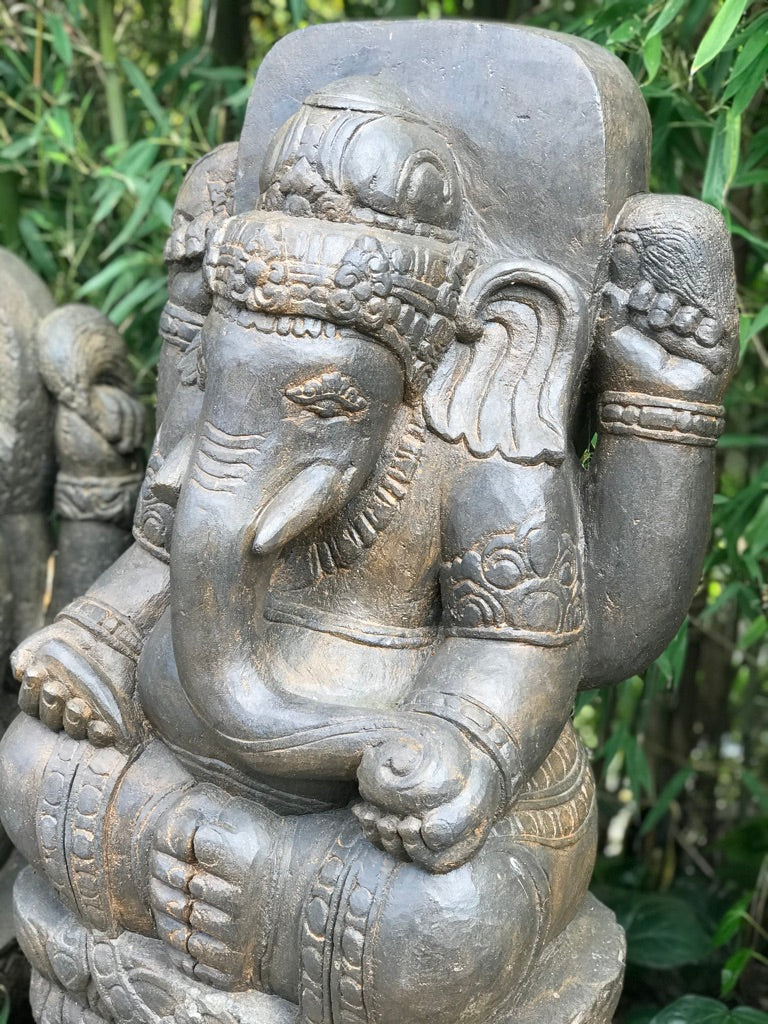 Down Payment for Custom Large Stone Ganesh Statue Holding His Tusk